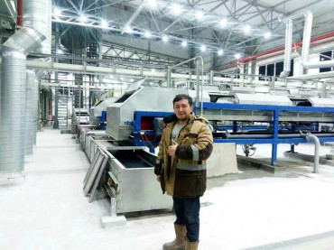 Sulphur granulation & automatic packaing project in Uzibekistan